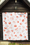 Sushi Pattern Premium Quilt