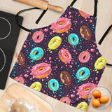 Colorful Donut Glaze Pattern Adjustable Apron