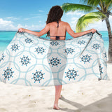 Nautical Steering Wheel Chain Sarong