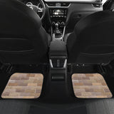 Brick Printed Pattern Print Design 01 Front and Back Car Mats