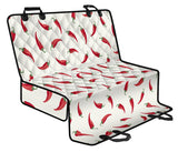 Chili Peppers Pattern Dog Car Seat Covers