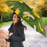 Banana Palm Leaves Pattern Umbrella