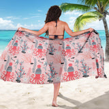 Octopus Winter Hat Garland Fish Candy Seaweed Coral Starfish Sarong