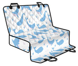Blue Whale Pattern Dog Car Seat Covers
