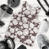 Garlic bulb dark background Men Tank Top