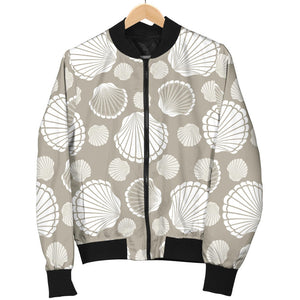 Scallop Shell Pattern Men'S Bomber Jacket