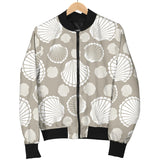 Scallop Shell Pattern Men'S Bomber Jacket