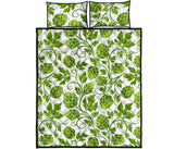 Hop design pattern Quilt Bed Set