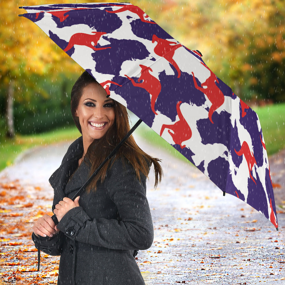 Kangaroo Australian Pattern Umbrella