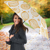 Hand Drawn Onion Pattern Umbrella