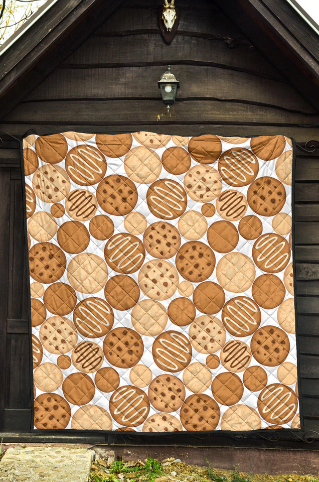 Various Cookie Pattern Premium Quilt