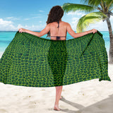 Crocodile Skin Printed Sarong