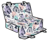 Butterfly Pattern Dog Car Seat Covers