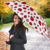 Ladybug Pattern Print Design 04 Umbrella