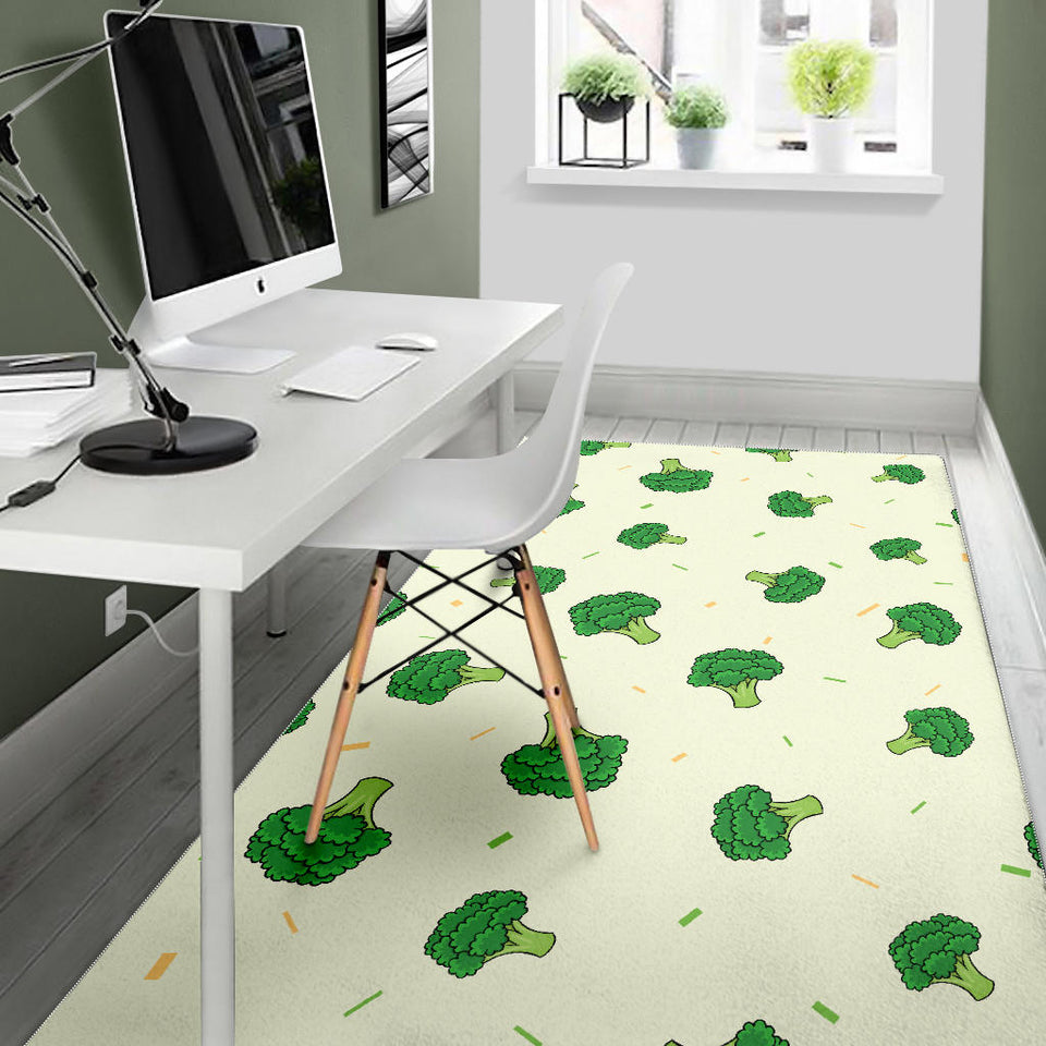 Broccoli Pattern Area Rug
