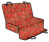 Red Tomato Pattern Dog Car Seat Covers