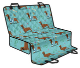 Dachshund Decorative Background Dog Car Seat Covers