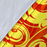 Fire Flame Design Pattern Premium Blanket