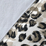 Leopard Skin Print Pattern Premium Blanket