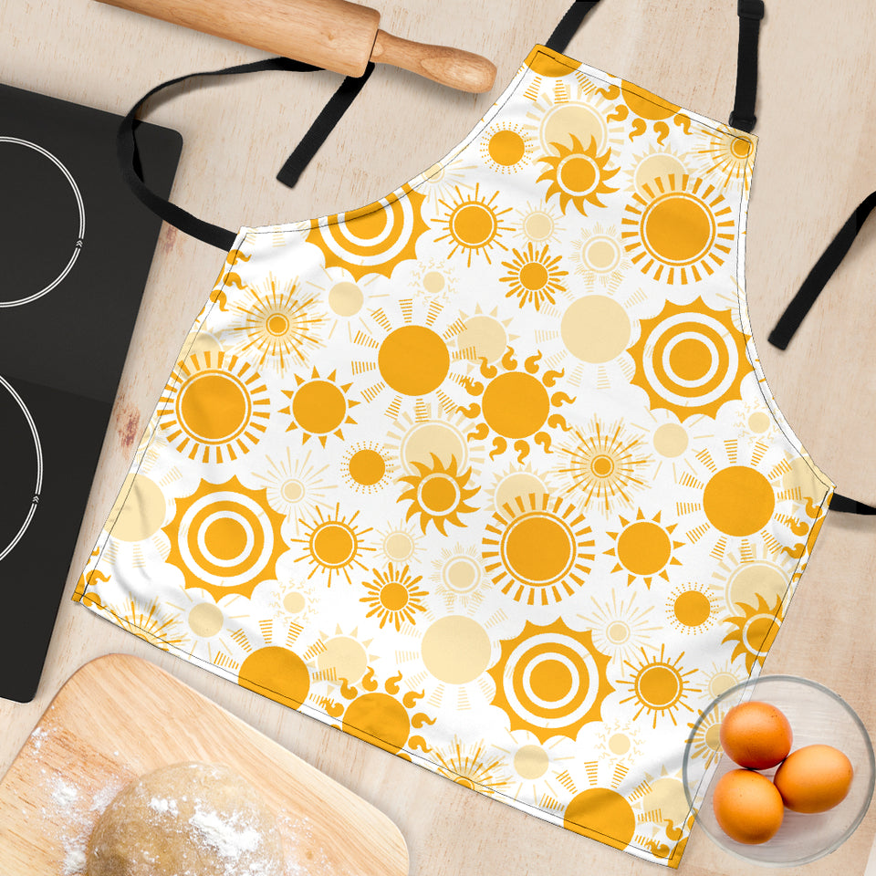 Sun Design Pattern Adjustable Apron