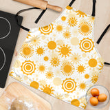 Sun Design Pattern Adjustable Apron