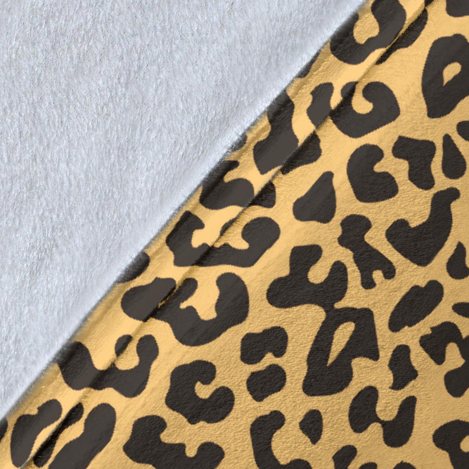 Leopard Skin Print Premium Blanket