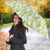 Green Peas Pattern Print Design 03 Umbrella