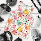 Clock butterfly pattern Men Tank Top