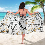 Anchors Rudders Pattern Sarong