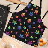 Colorful Star Pattern Adjustable Apron