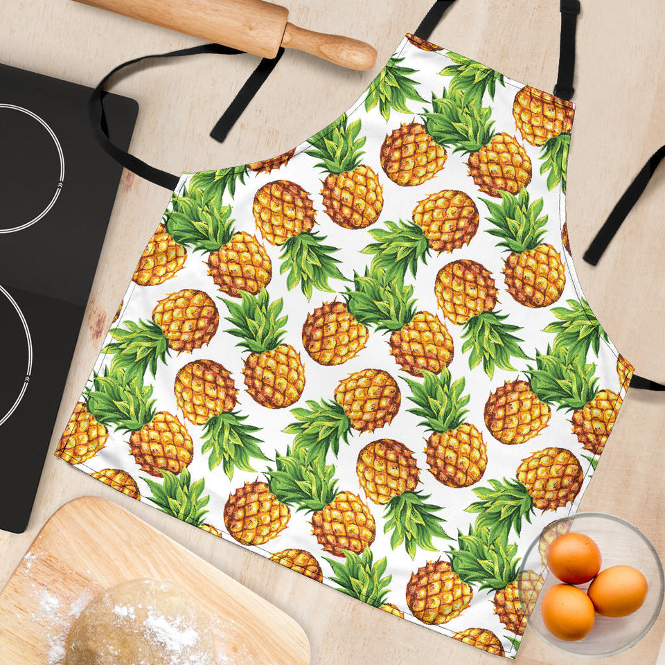 Pineapples Design Pattern Adjustable Apron