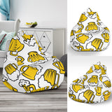 Beer Design Pattern Bean Bag Cover