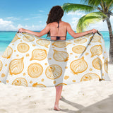 Hand Drawn Onion Pattern Sarong