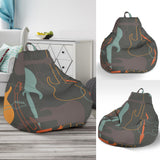 Electric Guitars Pattern Bean Bag Cover