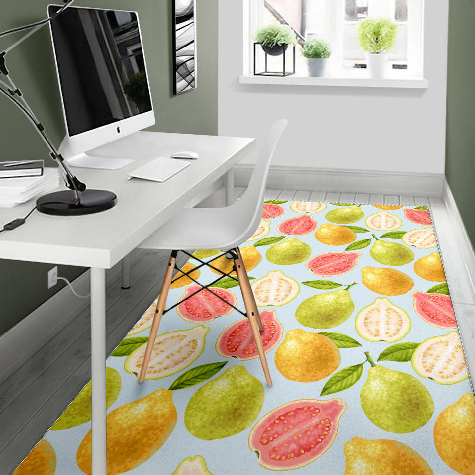 Guava Design Pattern Area Rug