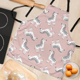Cute Zebra Pattern Adjustable Apron