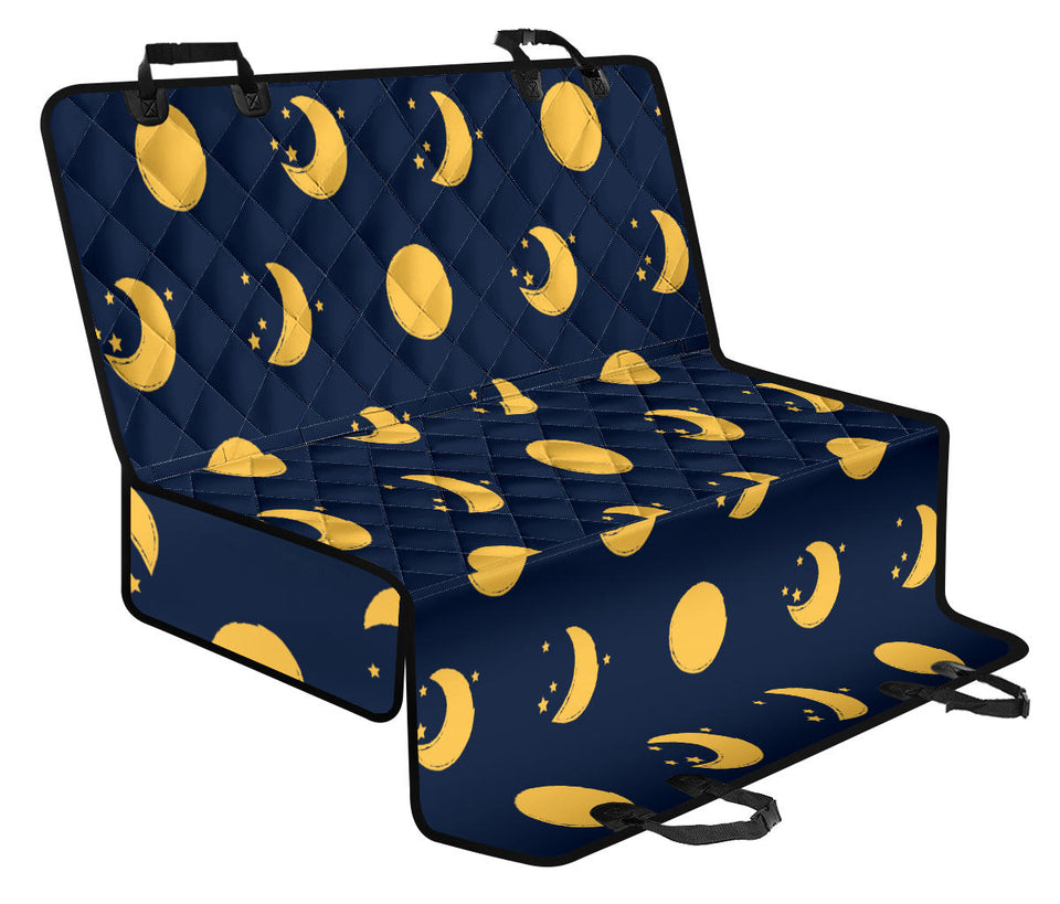 Moon Star Pattern Dog Car Seat Covers