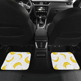 Banana Pattern Front And Back Car Mats