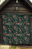 Snake Forest Pattern Premium Quilt