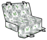 Hand Drawn Koala Leaves Pattern Dog Car Seat Covers