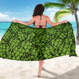 Green Hop Pattern Sarong