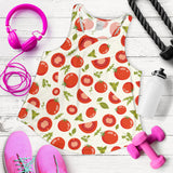 Tomato pattern Women Racerback Tank Top