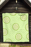 Cucumber Pattern Premium Quilt