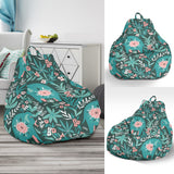 Elephants Jungle Pattern Bean Bag Cover