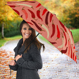 Beautiful Chili Peppers Pattern Umbrella