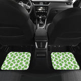 Hop Pattern Background Front And Back Car Mats