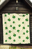 Broccoli Pattern Premium Quilt