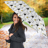 Seagull Pattern Print Design 05 Umbrella