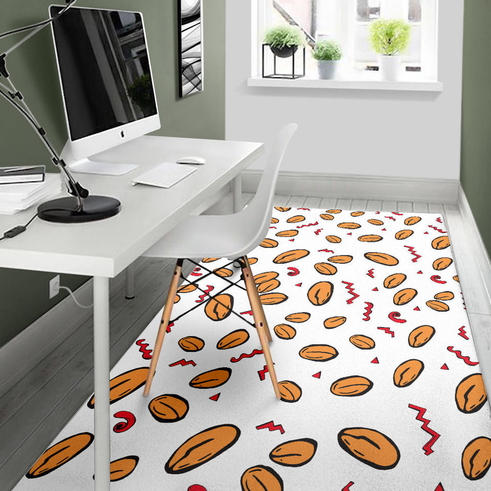 Peanuts Pattern Background Area Rug