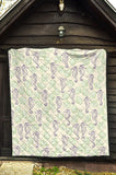 Seahorse Shell Pattern Premium Quilt